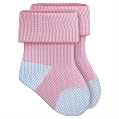 Baby Shower Pink Baby Socks Transparent Sticker